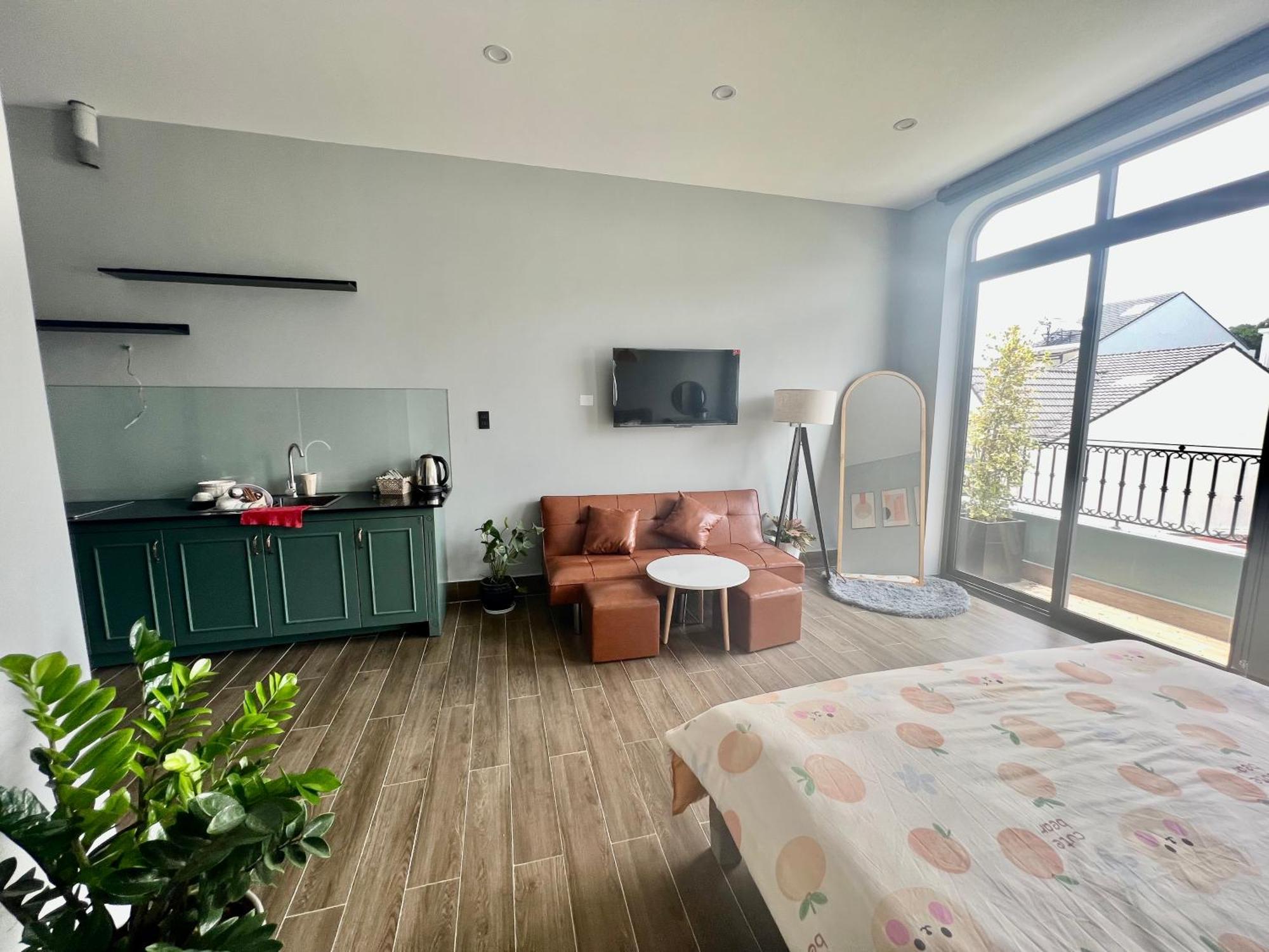Green House - Can Ho Co Bep Rieng ดาลัด ภายนอก รูปภาพ