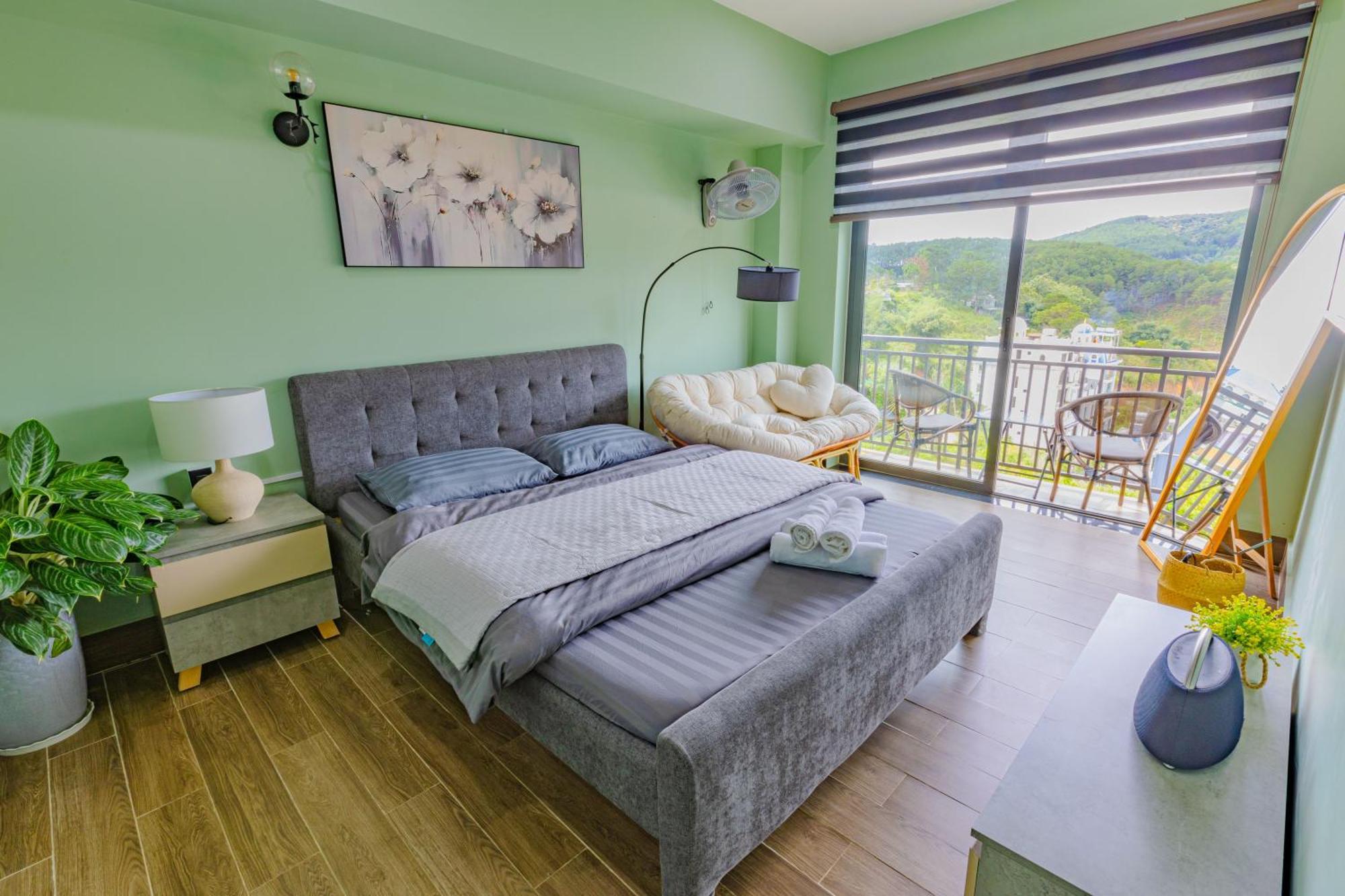 Green House - Can Ho Co Bep Rieng ดาลัด ภายนอก รูปภาพ