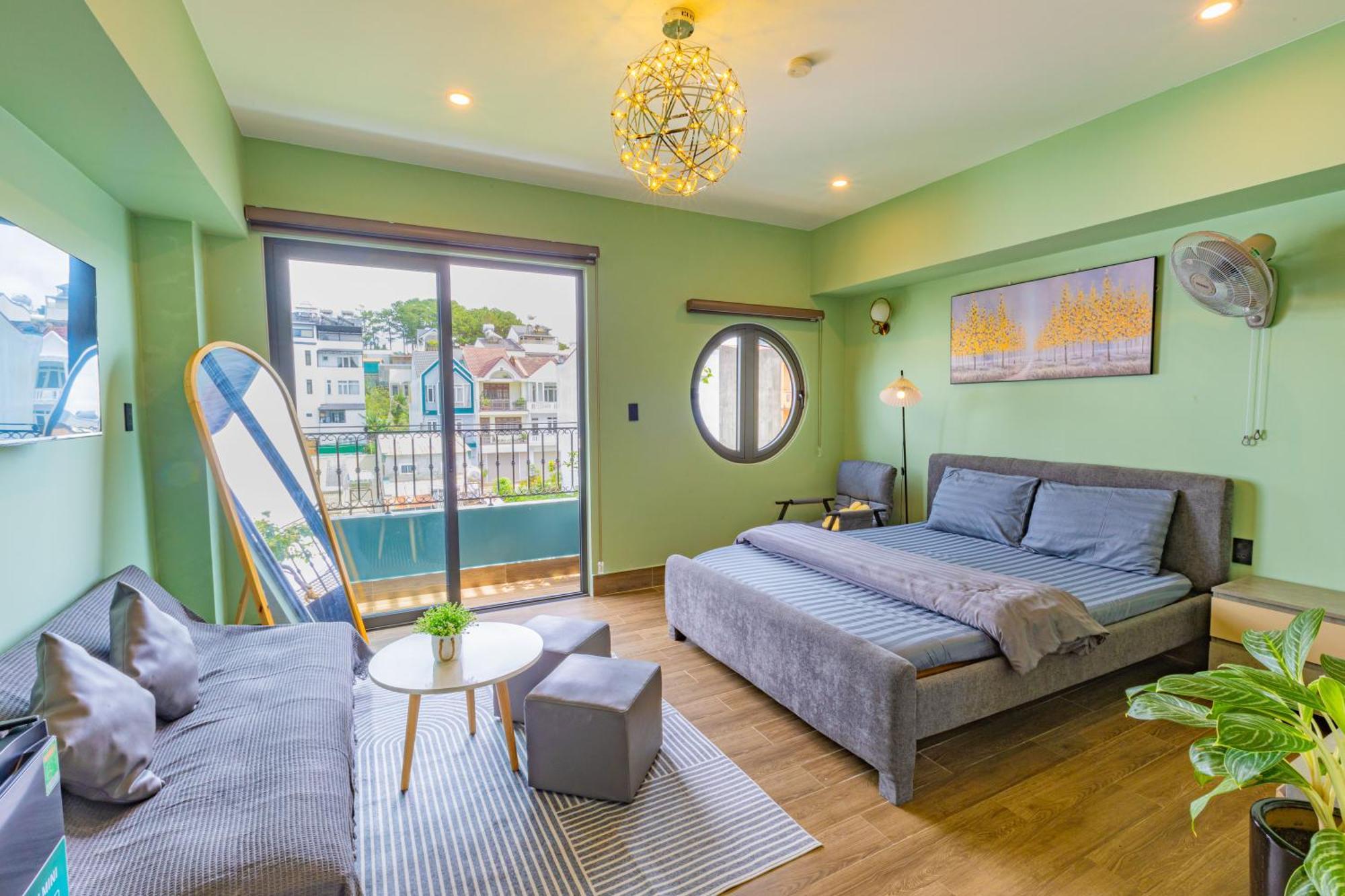 Green House - Can Ho Co Bep Rieng ดาลัด ภายนอก รูปภาพ